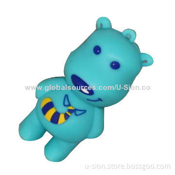 Customized, Silica Gel Bear Shape USB Flash Drive, Welcome ODM and OEM